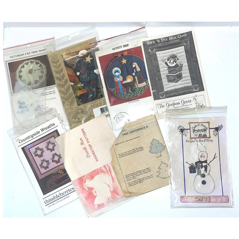 Vintage Patterns Lot‎